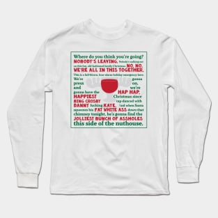 National Lampoon's Christmas Vacation Nobody's Leaving Jolliest Bunch Long Sleeve T-Shirt